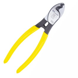 Pince coupante électricien jaune